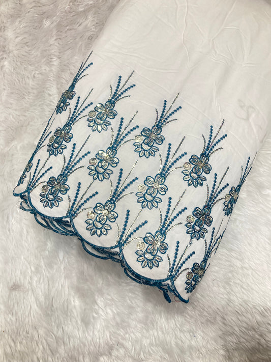 Rayon sequence fabric width44”