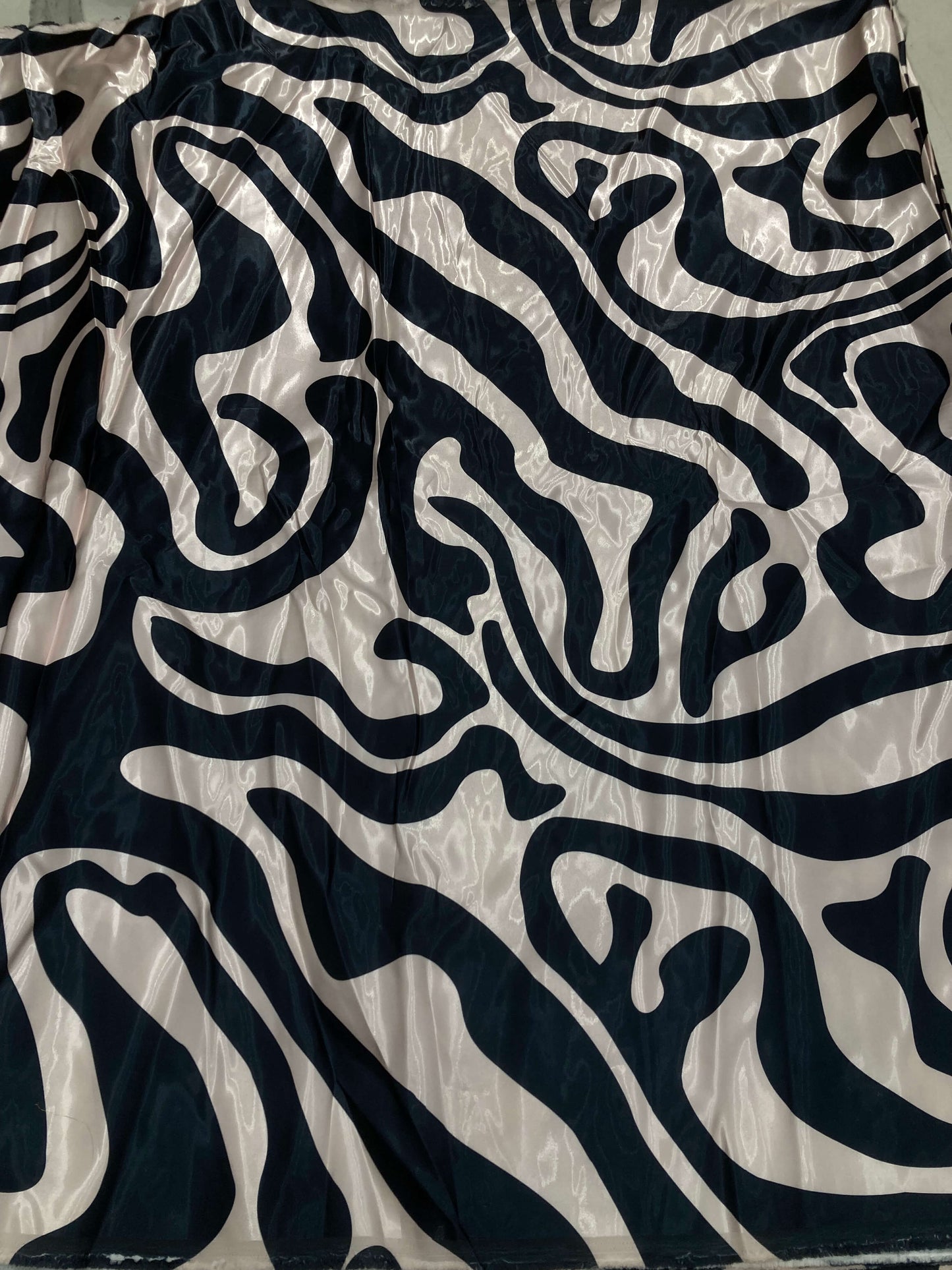 Liquid satin prints