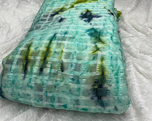 Shibori jacquard
