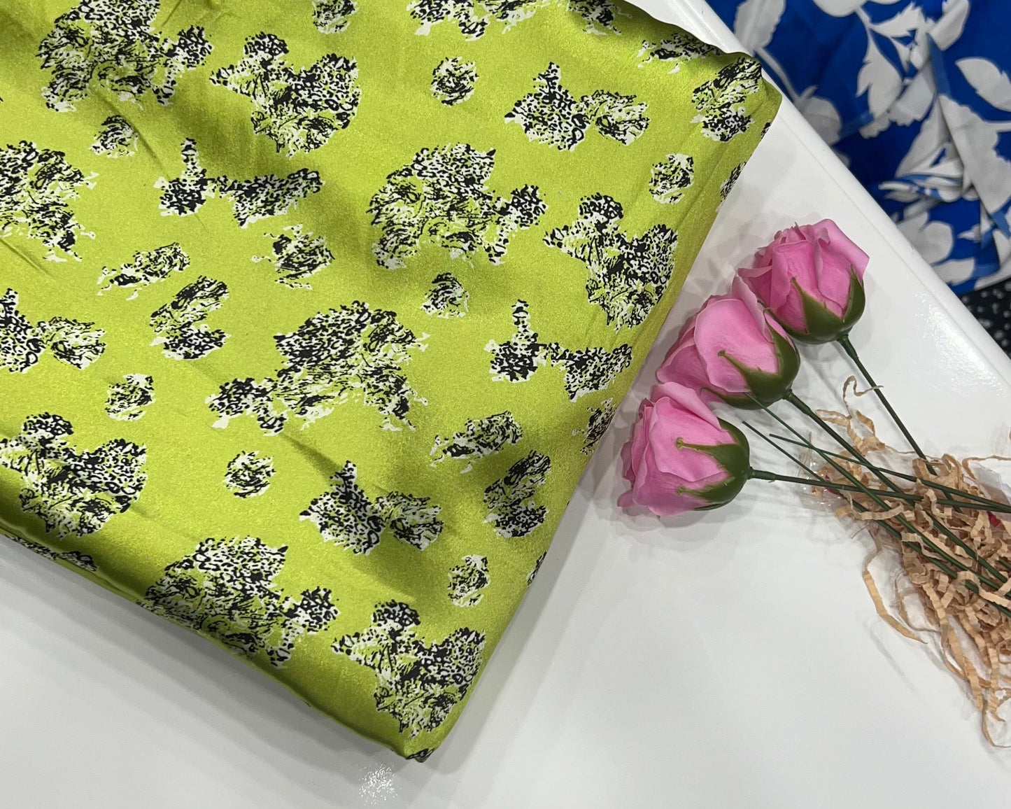 Digital modal satin prints