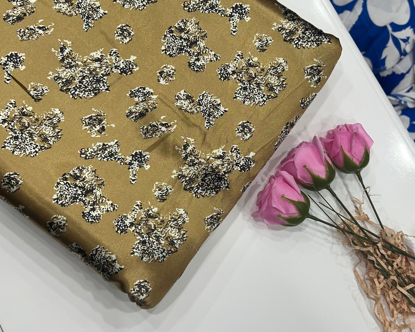 Digital modal satin prints