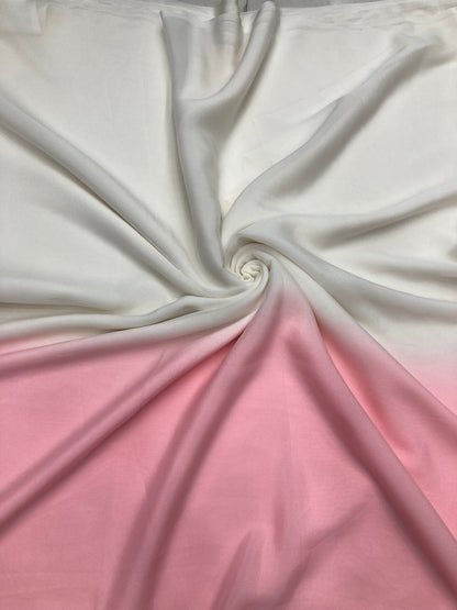 Shaded georgette fabric 44 “