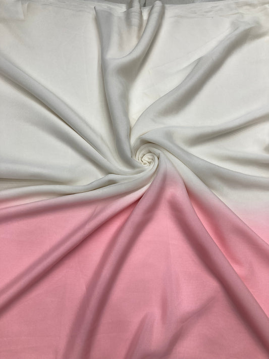 Shaded georgette fabric 44 “