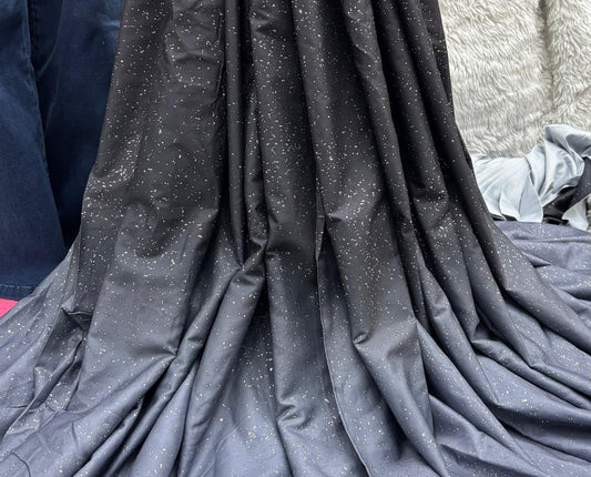 Ombre on crepe