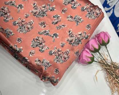 Digital modal satin prints