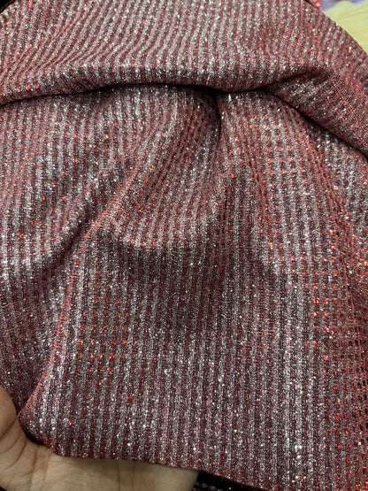 Metallic lycra