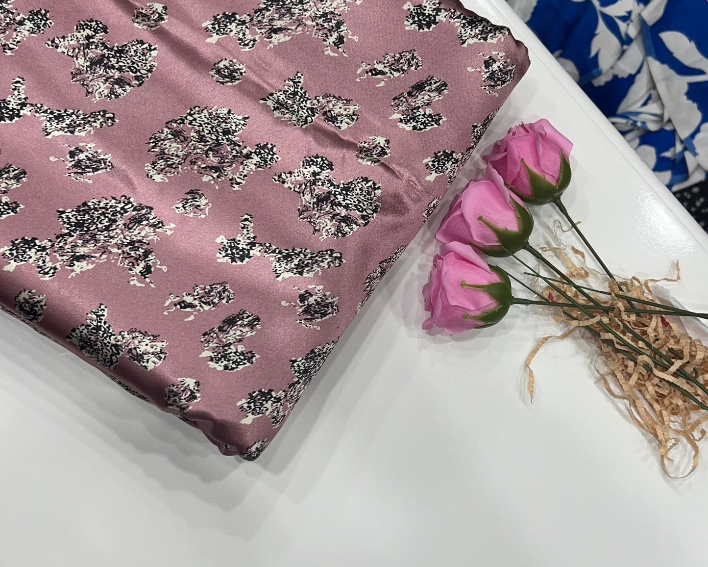 Digital modal satin prints