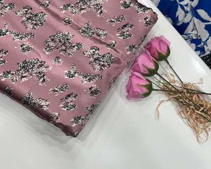 Digital modal satin prints