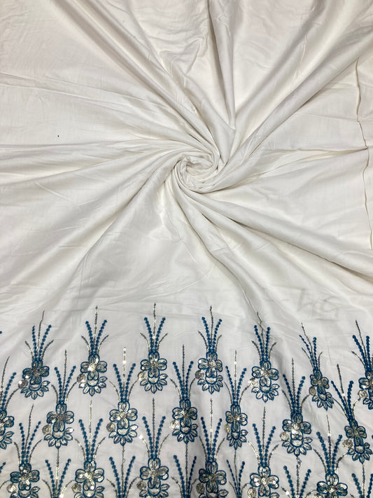 Rayon sequence fabric width44”