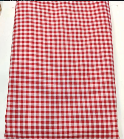 Yarn dyed cotton checks