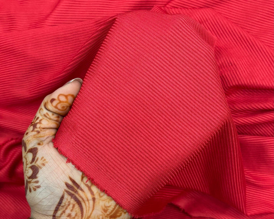 Imported ribbed fabric