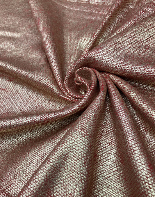 Tweed Foil fabric