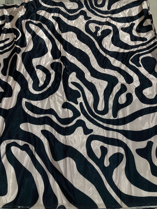 Liquid satin prints