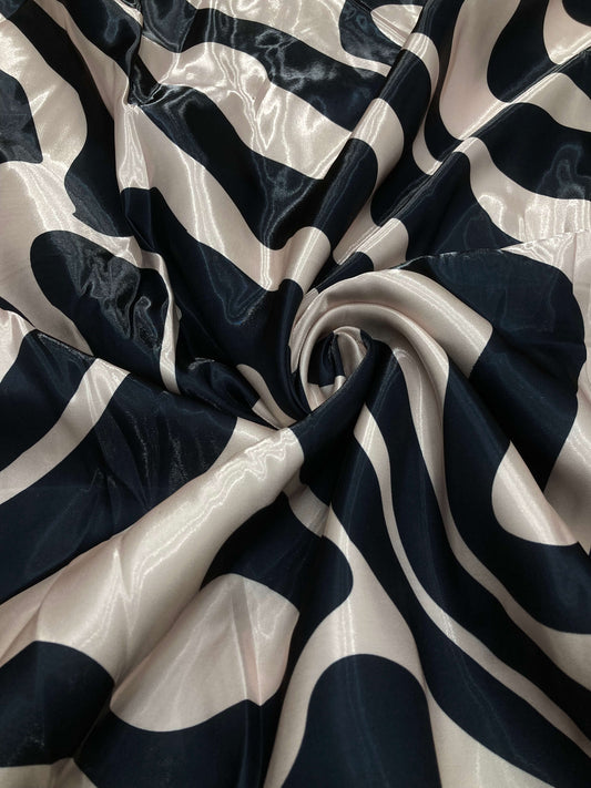 Liquid satin prints