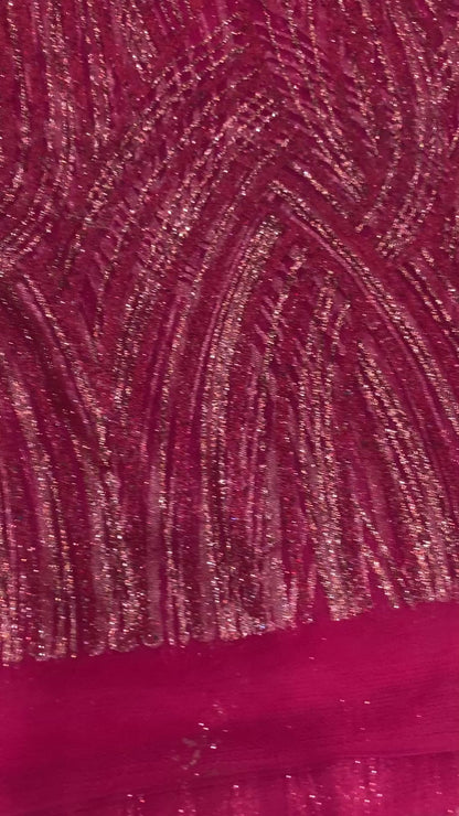 Beads work net fabric 60” width